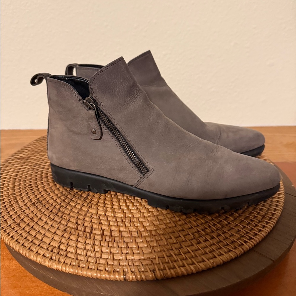 THE‎ FLEXX Suede GrayBoots